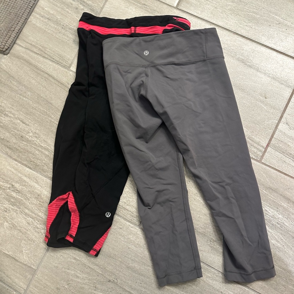 Lululemon crops lot